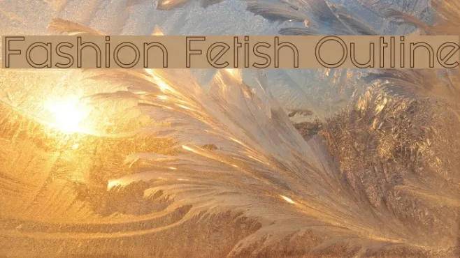 Fashion Fetish Outline Example 3