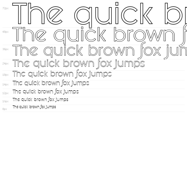 Fashion Fetish Outline Waterfall