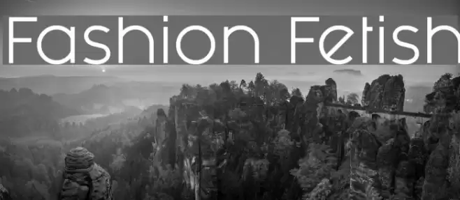 Fashion Fetish Font examples
