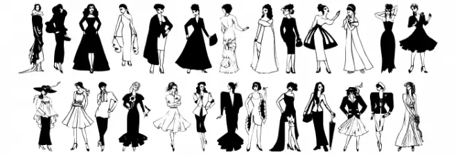 Fashion Ladies フォント 大文字