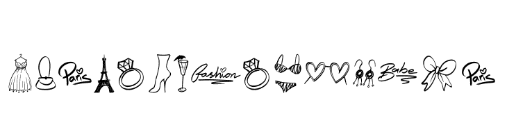 Fashion Pictures  font caratteri gratis