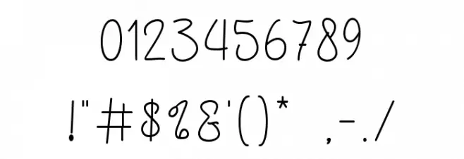 Fashion Signature-Personal use Font Alte caractere