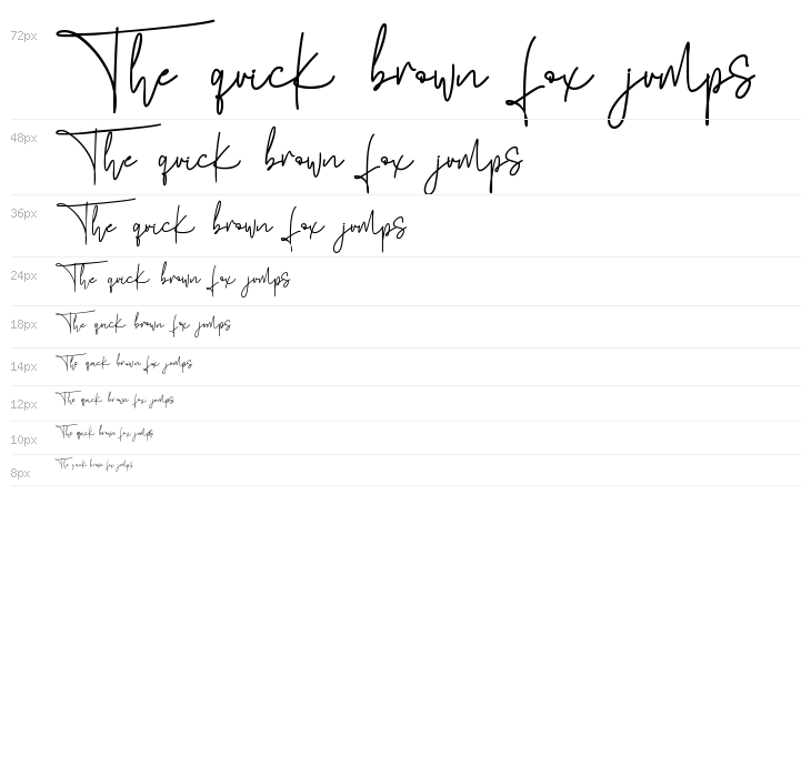 Fashion Signature-Personal use Waterfall