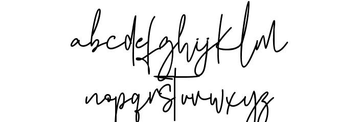 Fashion Signature-Personal use Polices MINUSCULES