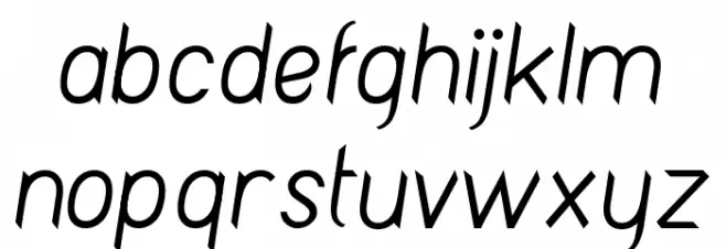 Fashionism Italic خط أحرف صغيرة
