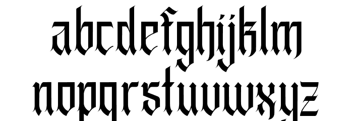 Fasigeko Regular Font LOWERCASE