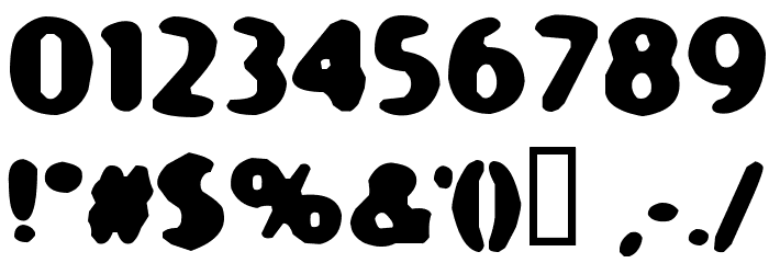 Fast 99 フォント その他の文字