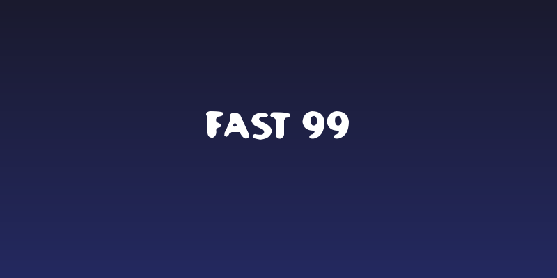 Fast 99 Social Header