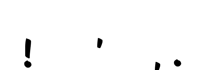 Fast Action Font OTHER CHARS
