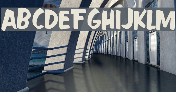 Fast Action Font examples