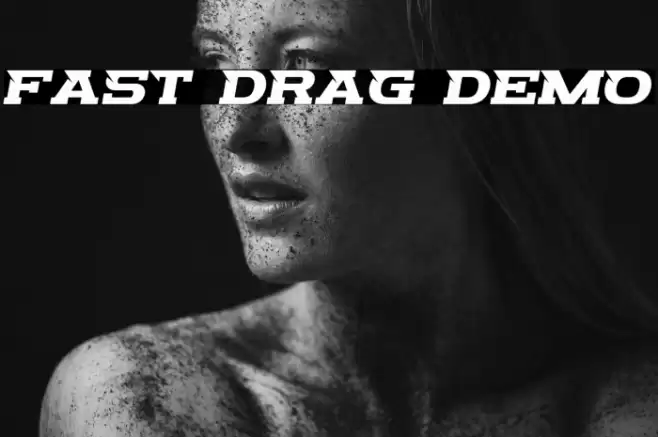 Fast Drag Demo Fonte examples