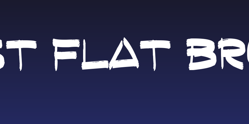 Fast Flat Brush Social Header