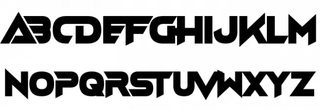 Fast Hand Schriftart Groß