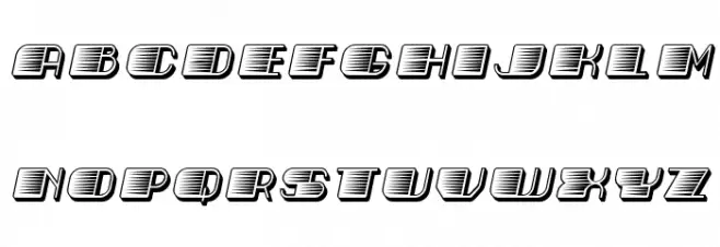 Fast Italic Font Litere mari