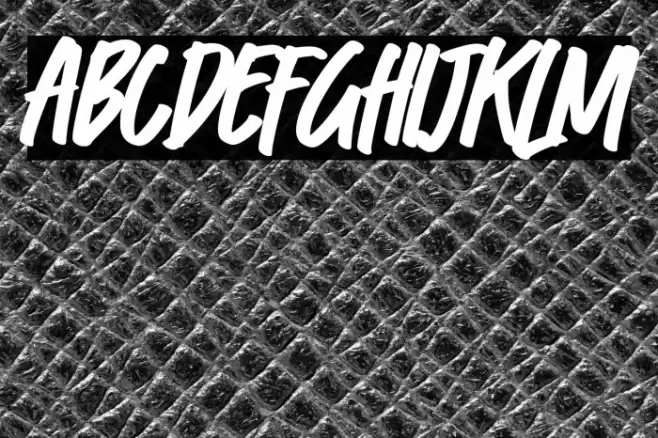 Fast Lane Font examples