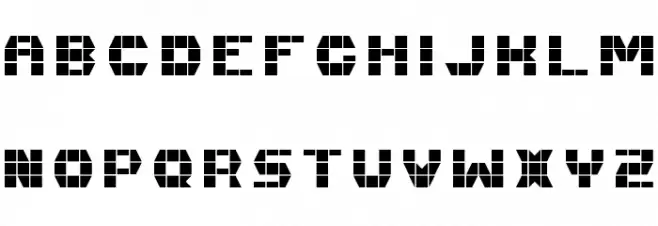 Fast Money Regular 字体 小写