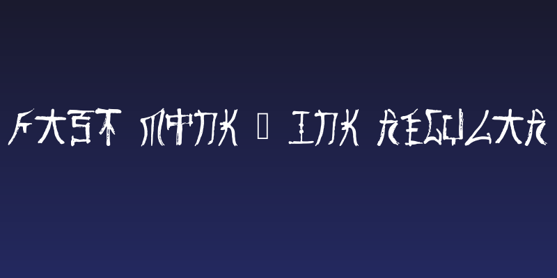 Fast Monk _ Ink Regular Social Header