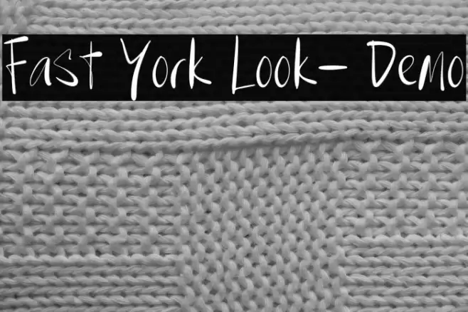 Fast York Look- Demo Fuentes examples