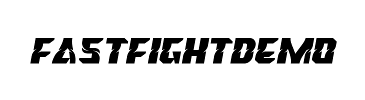 FastFightDemo  font caratteri gratis