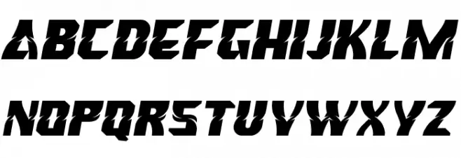 FastFightDemo Шрифта ВЕРХНИЙ