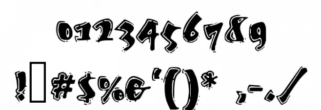 FastOstrich Font OTHER CHARS