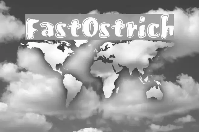 FastOstrich Font examples