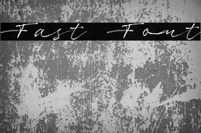 Fast Font examples
