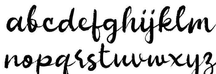 Fastea Font LOWERCASE
