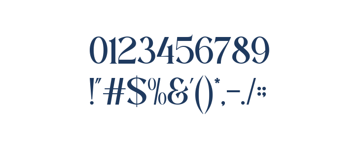 Fastelar Demo Regular Other Characters