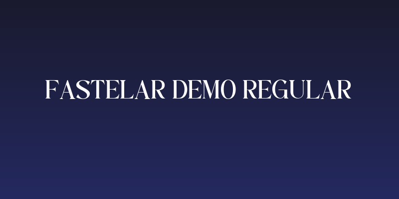 Fastelar Demo Regular Social Header