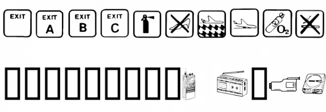 FastenYourSeatBelt Clean Schriftart Anderer Schreiben