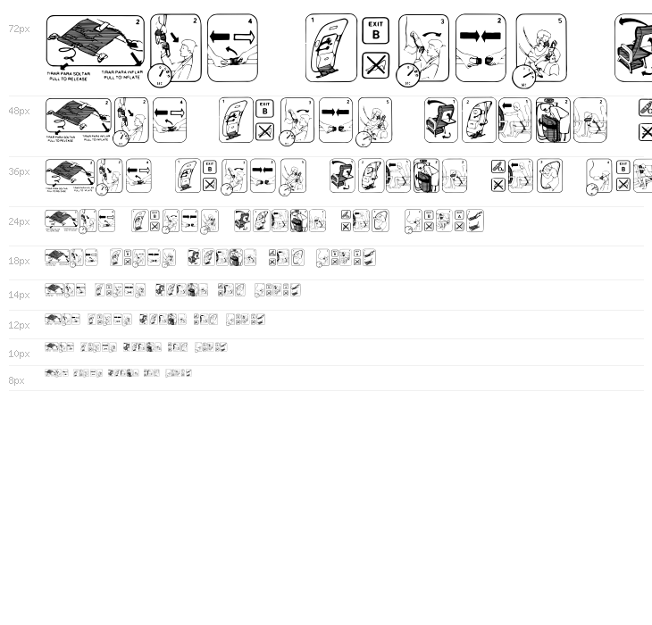 FastenYourSeatBelt Textured Waterfall