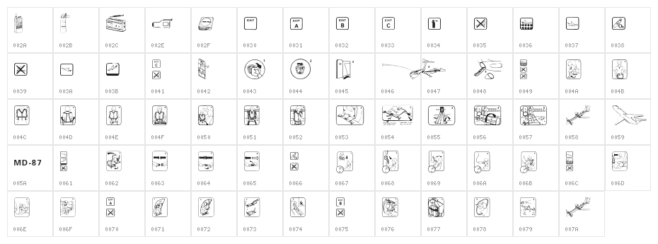 FastenYourSeatBeltClean-Reg Character Map