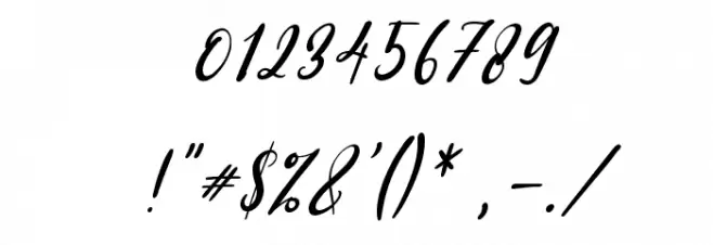 Faster Bottom Italic Font OTHER CHARS