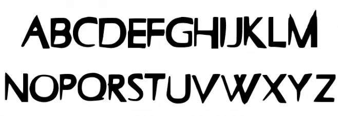 Faster Шрифта ВЕРХНИЙ