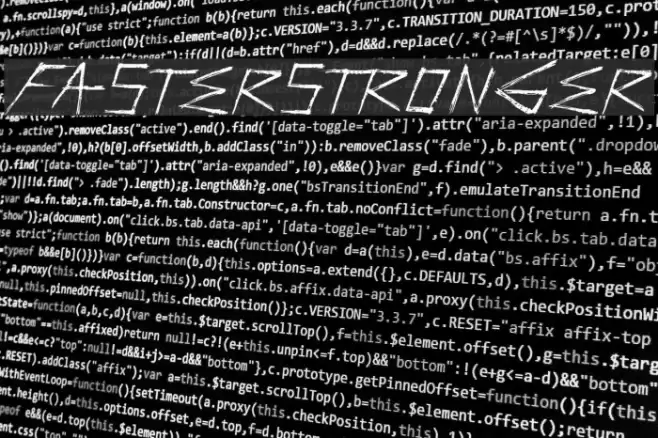 FasterStronger Fonte examples