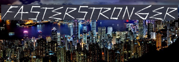 FasterStronger Font examples
