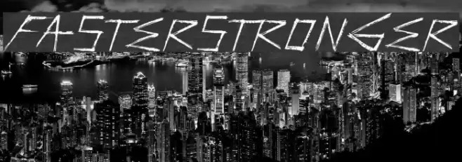 FasterStronger Fonte examples