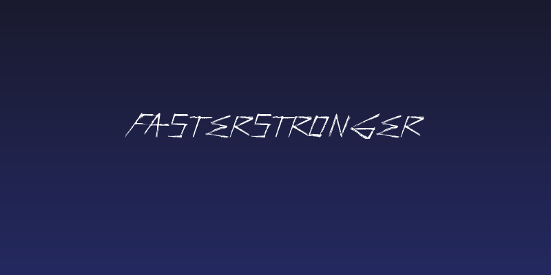 FasterStronger Social Header