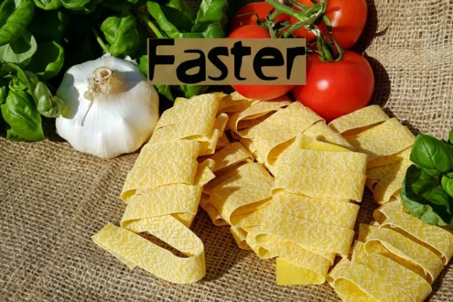 Faster Example 1