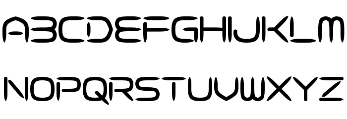 Fasterisq Font LOWERCASE