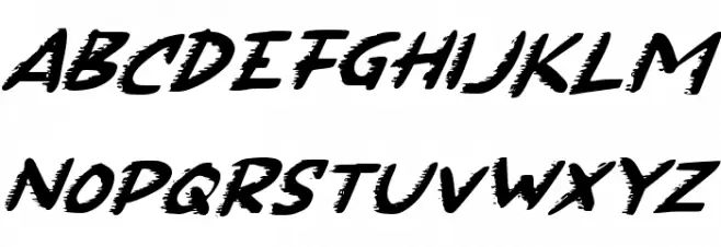 Fastero 字体 大写