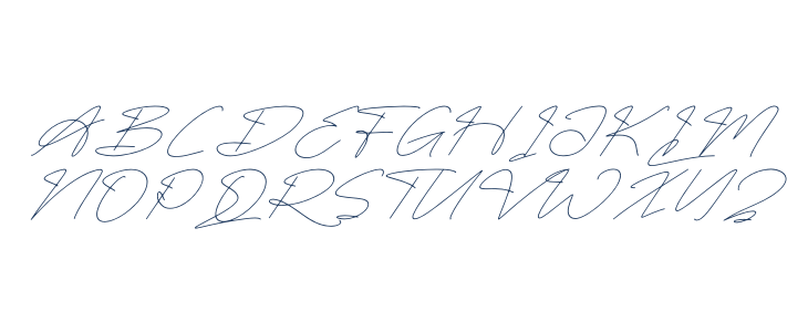 Fasthine Brooks DEMO VERSION Italic Uppercase