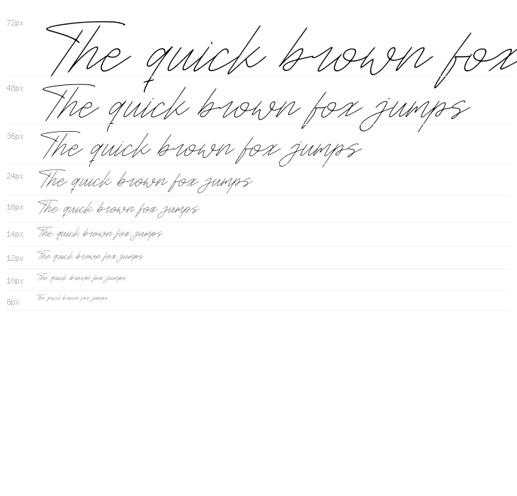 Fasthine Brooks DEMO VERSION Italic Waterfall