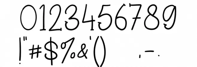 Fastina Ootsine - Personal Use Fuentes OTROS CHARS