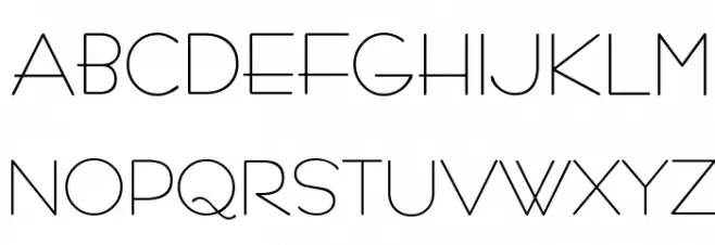 FastracFashion Regular Caratteri MAIUSCOLE
