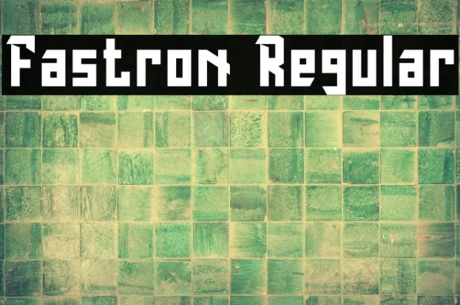 Fastron Regular Example 3