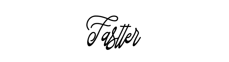 Fastter  Frei Schriftart Herunterladen