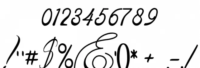 Fastter Font OTHER CHARS