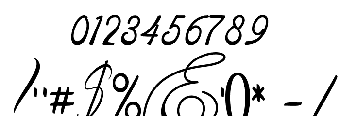 Fastter Font OTHER CHARS